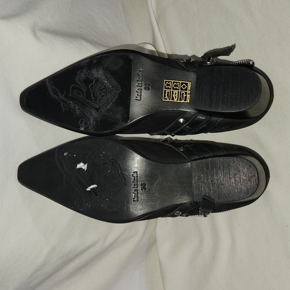 Free People Suede Studded Booties Size 36 (Reiki Cleansed And Infused) - Picture 8 of 11